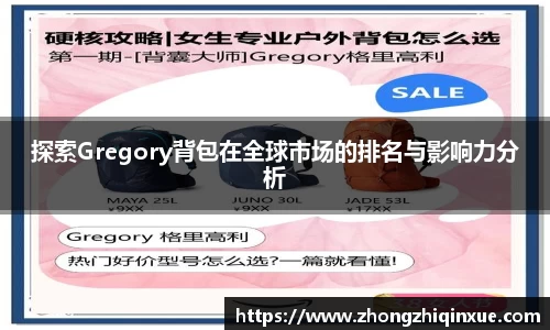 探索Gregory背包在全球市场的排名与影响力分析